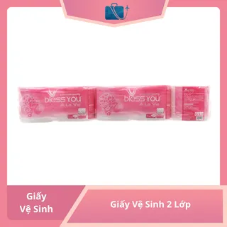 Giấy Vệ Sinh Bless You À La Vie 2 Lớp (Lốc 10 Cuộn)