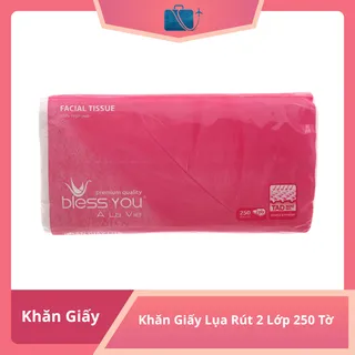 Khăn Giấy Lụa Rút 2 Lớp Bless You À La Vie – 250 Tờ