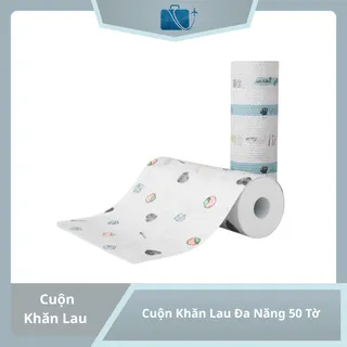Cuộn Khăn Lau Đa Năng 50 Tờ