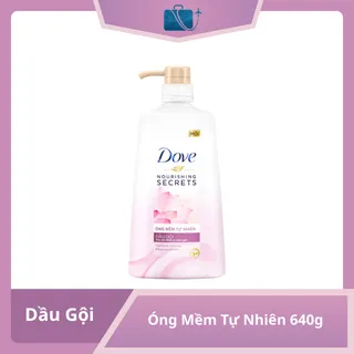 Dầu Gội Dove Óng Mềm Tự Nhiên 640g
