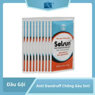 Dầu Gội Selsun Anti Dandruff Chống Gàu 5ml x 10 Gói