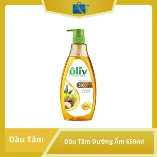 Dầu Tắm Ôliv 3X Dưỡng Ẩm 650ml