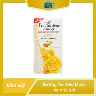 Dầu Gội Enchanteur Dưỡng Tóc Siêu Mượt 6g x 12 Gói