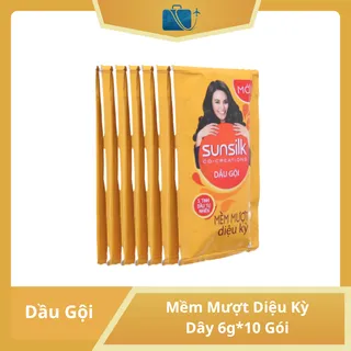 Dầu Gội Sunsilk Mềm Mượt Diệu Kỳ Dây 6g*10 Gói
