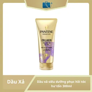 Dầu xả siêu dưỡng Pantene Pro-V Collagen phục hồi tóc hư tổn 300ml