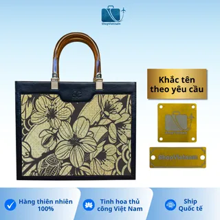 Túi xách khắc tên theo yêu cầu 5 - Green Craft