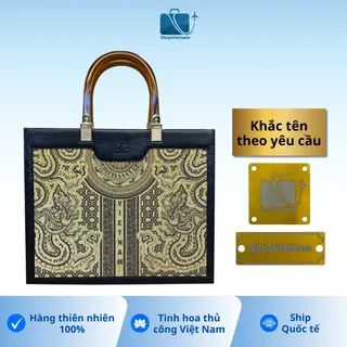 Túi xách khắc tên theo yêu cầu 7 - Green Craft