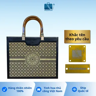Túi xách khắc tên theo yêu cầu 10 - Green Craft