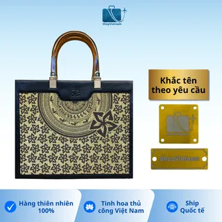 Túi xách khắc tên theo yêu cầu - Green Craft