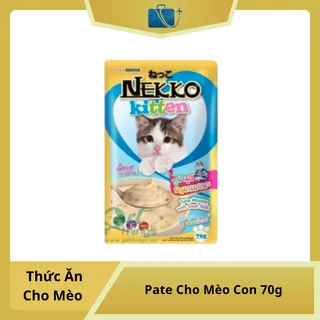 Nekko Pate Cho Mèo Con 70g – Dinh Dưỡng Toàn Diện Cho Boss Nhỏ