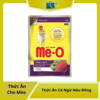 Thức Ăn ME-O Cá Ngừ Nấu Đông – Mềm Ngon, Mèo Ăn Hết Sạch