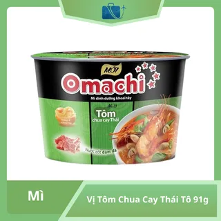 Mì Khoai Tây Omachi Tôm Chua Cay Thái Tô 91g