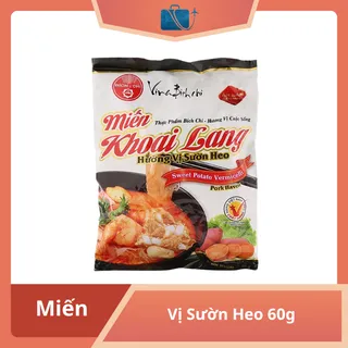 Gói Miến Khoai Lang Sườn Heo Vina Bích Chi 60g