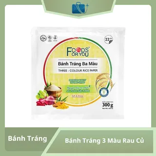 Bánh Tráng Cuốn 3 Màu Rau Củ Foods for You