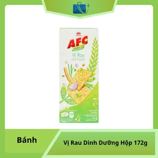 Bánh Cracker Vị Rau AFC Dinh Dưỡng Hộp 172g