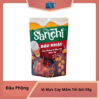 Đậu Phộng Vị Mực Cay Mắm Tỏi Tài Tài Sanchi Gói 55g