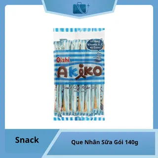 Snack Que Nhân Sữa Oishi Akiko Gói 140g