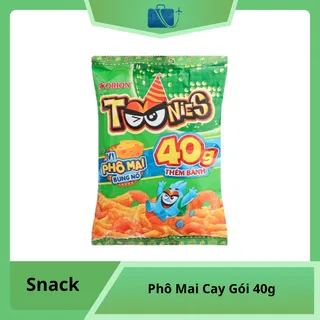 Snack Phô Mai Cay Toonies Gói 40g