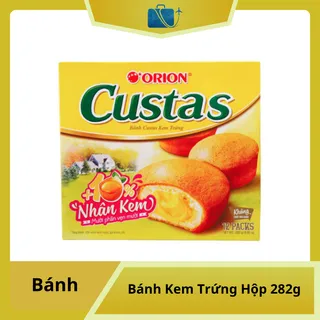 Bánh Kem Trứng Custas Hộp 282g (12 Cái)
