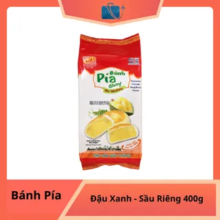 Bánh Pía Chay Đậu Xanh - Sầu Riêng Tân Huê Viên 400g