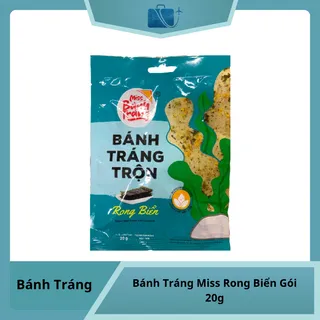 Bánh Tráng Miss Rong Biển Gói 20g