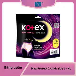 Băng quần Kotex Max Protect 2 chiếc size L - XL