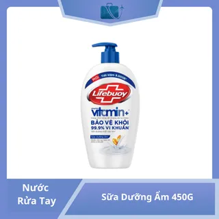 Nước rửa tay Lifebuoy sữa dưỡng ẩm 450G