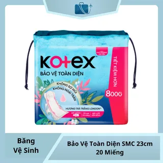 Băng Vệ Sinh Kotex Bảo Vệ Toàn Diện SMC 23cm 20 Miếng