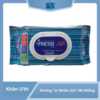 Khăn Ướt Fressi Care All Hương Tự Nhiên – Gói 100 Miếng