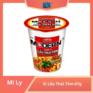 Mì ly Modern Lẩu Thái Tôm 67g