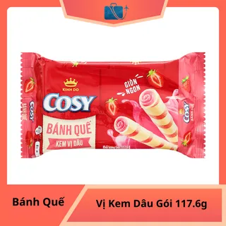 Bánh Quế Vị Kem Dâu Cosy Gói 117.6g