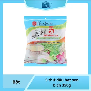 Bột 5 thứ đậu hạt sen Bích Chi bịch 350g