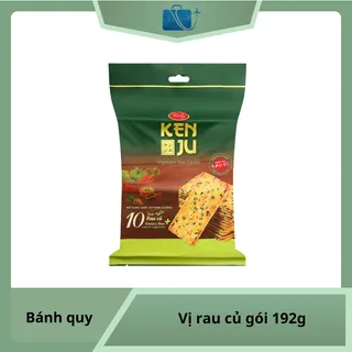 Bánh Quy Vị Rau Củ Richy Kenju Gói 192g