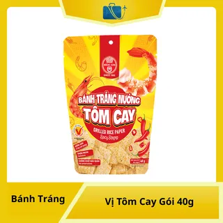 Bánh Tráng Nướng Vị Tôm Cay Bích Chi Gói 40g