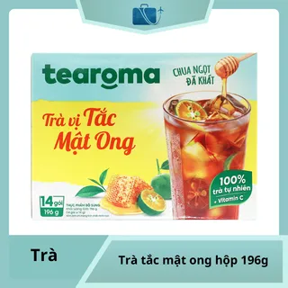 Trà Tắc Mật Ong Tearoma Hộp 196g