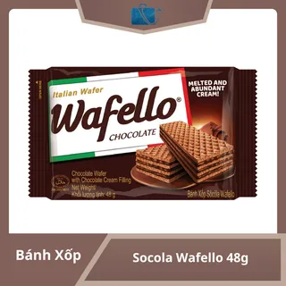 Bánh Xốp Socola Wafello 48g