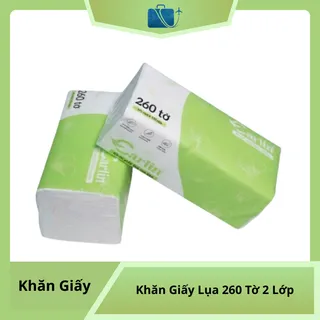 Khăn Giấy Lụa Carlin 260 Tờ 2 Lớp