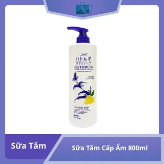 Sữa Tắm SHCI Cấp Ẩm Hatomugi 800ml