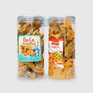 Da Cá Lắc Trứng Muối Loại 1 Hộp 230g