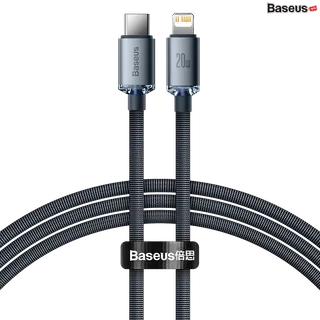 Cáp Sạc Baseus Crystal Shine Series USB-C to Lightning 20W 2m